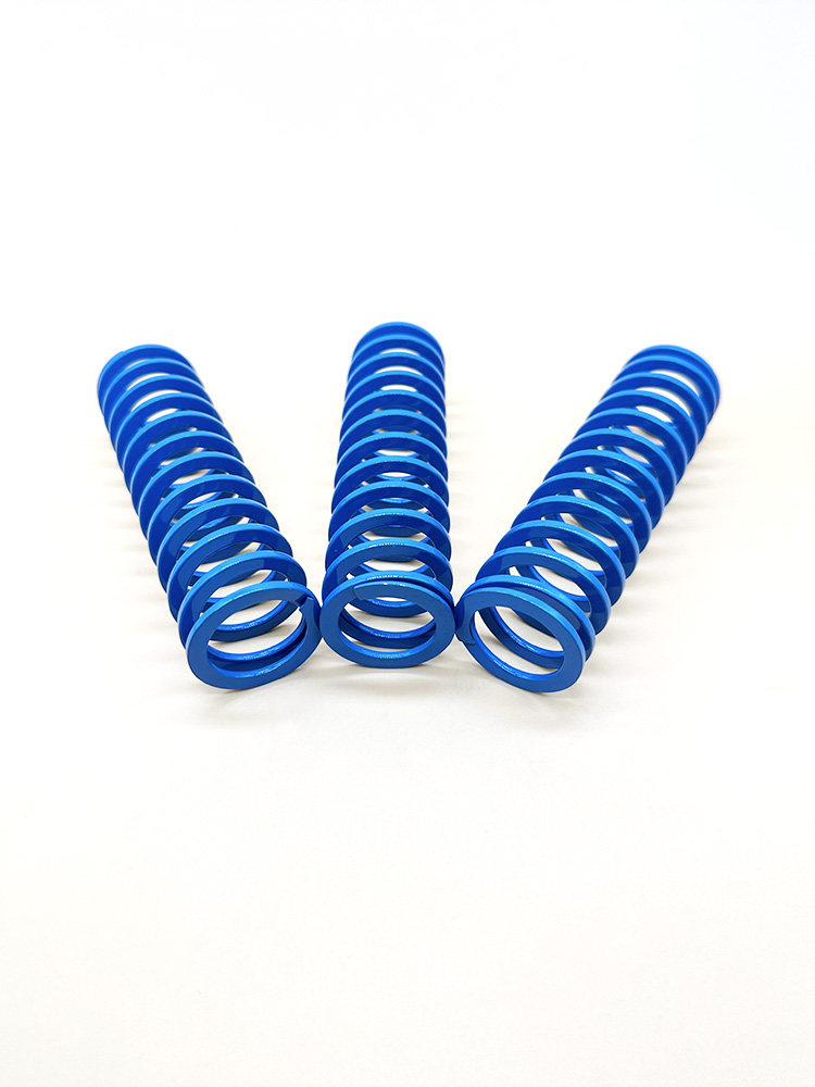 浅蓝色弹簧SWU兰色盘起模具弹簧SSWU淡蓝色超压缩怡合达弹簧YSWU