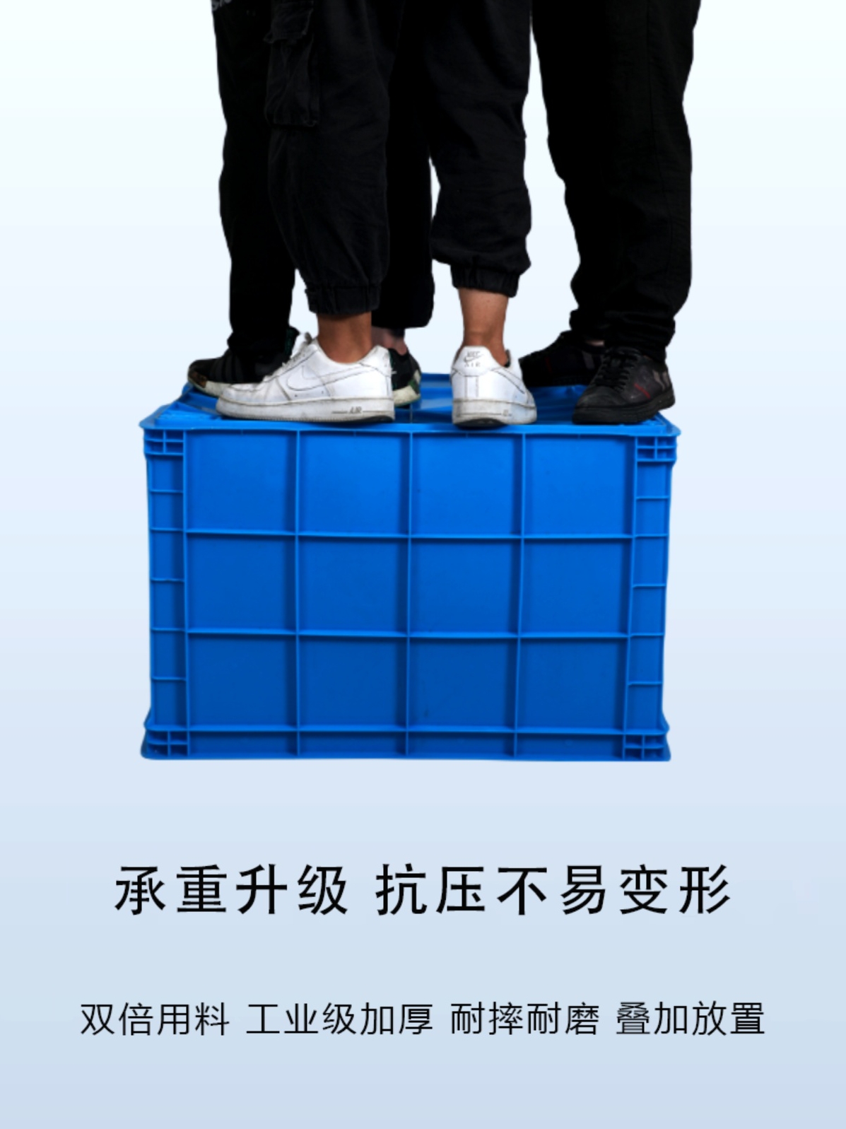 仓库分格零件盒五金配件周转箱收纳塑料盒子小螺丝零件工具盒胶框