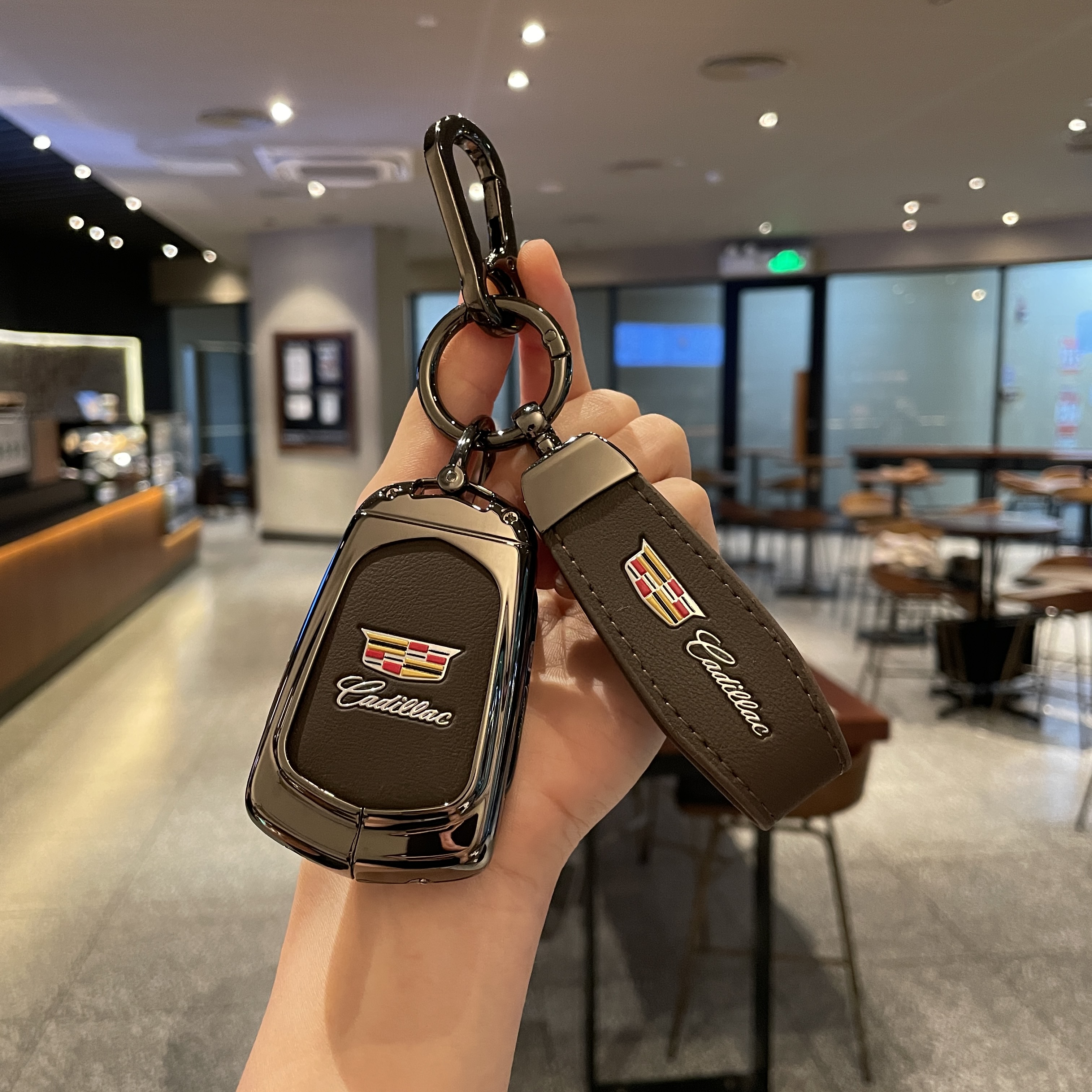 适用凯迪拉克钥匙套新CT5 XT5 XT4 CT6高级感XT6 XTS保护壳扣25款