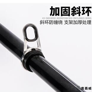 方形矶钓竿斜导环不锈钢眼过线环陶瓷环海竿矶竿鱼竿改装DIY配件
