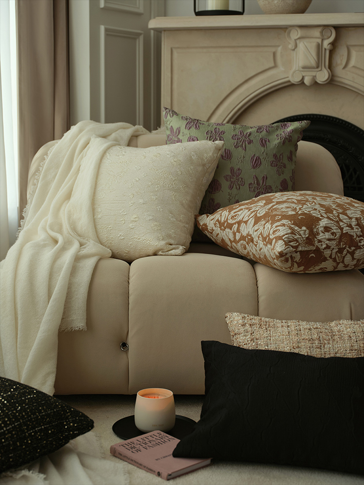 朵芮雅高级法式抱枕靠垫沙发客厅靠枕客厅靠背床头支撑颈部腰枕