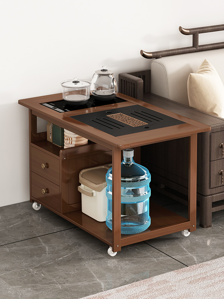 沙发边几茶桌家用茶几非实木茶台可移动置物架客厅侧边柜2024新款