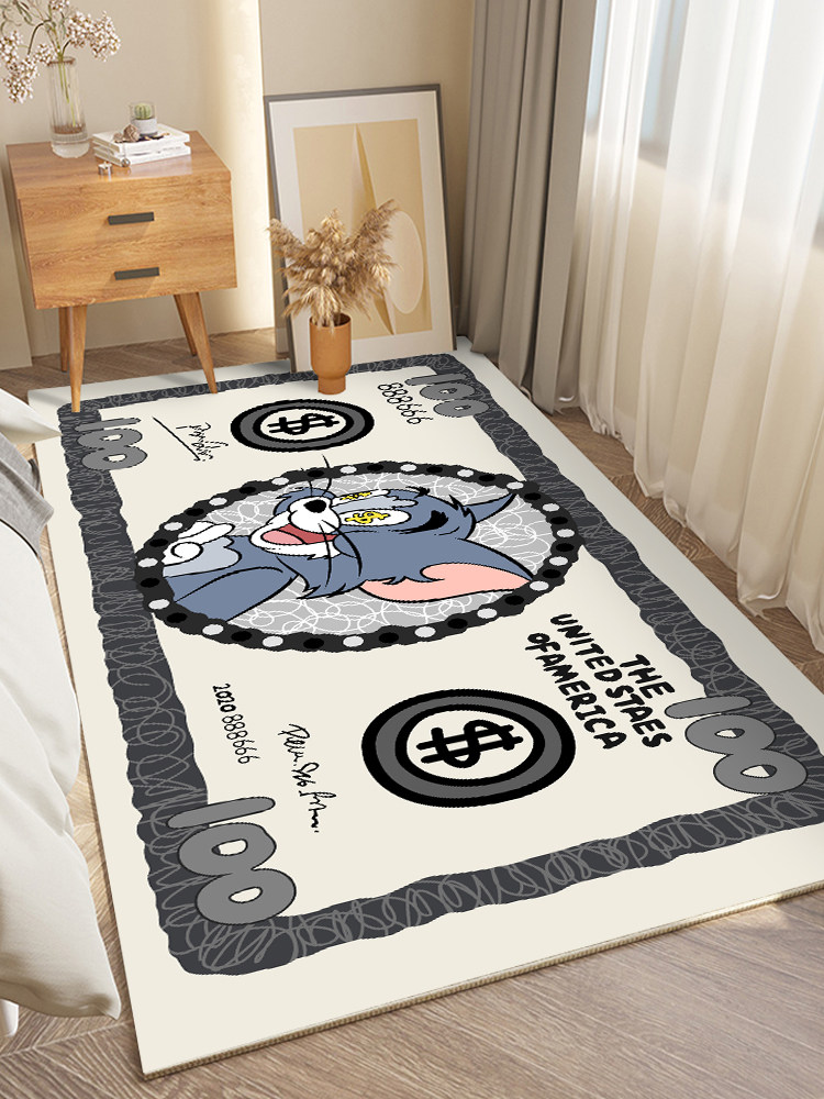 长条卧室床边毯美元地毯男生房间个性走廊防滑定制儿童房床前地垫,居家布艺,床边毯,淘宝优惠券,粉丝福利购,淘宝优惠卷