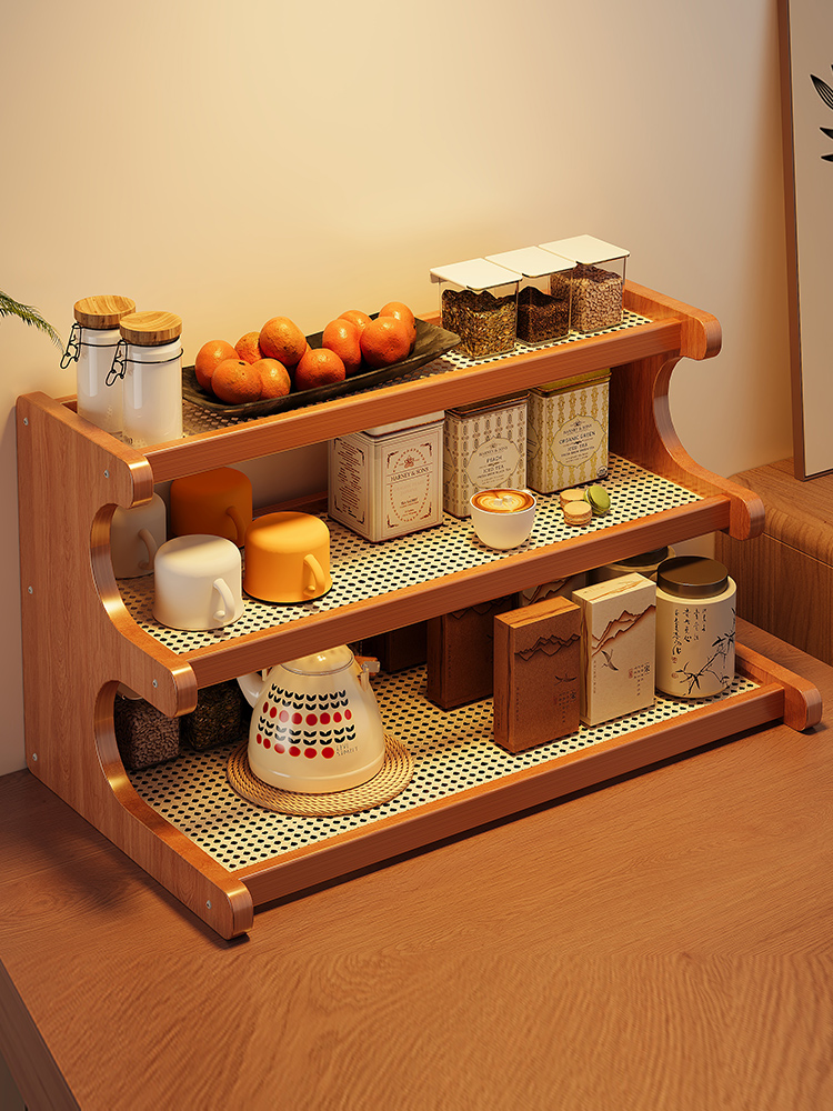 杯子置物架餐桌台面杯架子桌面茶杯水杯咖啡杯茶具收纳桌上放杯子