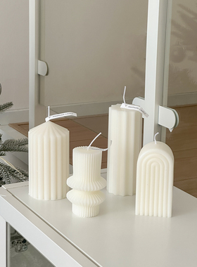 蜡烛烛光晚餐电视柜酒柜玄关客厅餐桌桌面摆件家居礼物拍照道具