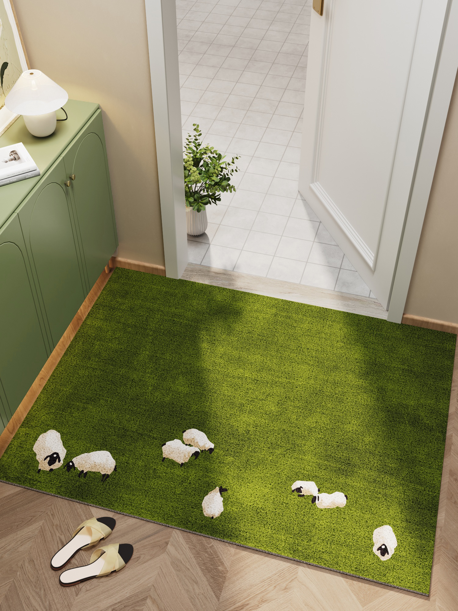 入户门地垫进门口门垫2025新款家用地毯丝圈脚垫耐脏防滑脚踏垫子