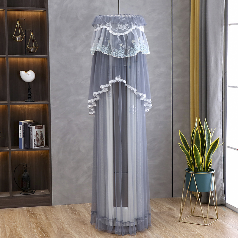 新疆包邮空调防尘罩立式圆柱形柜机圆形开机不取防直吹简约客厅空