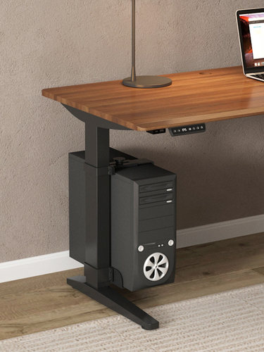 升降桌专用电脑主机架悬挂式机支架箱吊架主机挂架办公桌主机托架