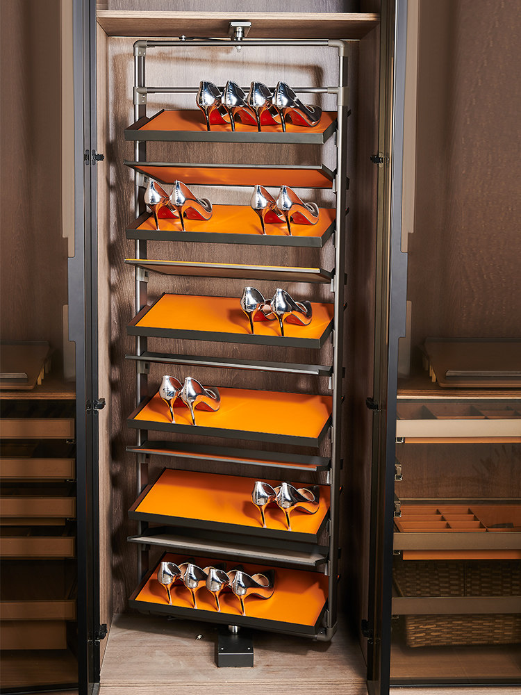 衣橱旋转鞋架360度家用多层定制收纳五金配件高度调节旋转鞋柜,住宅家具,鞋架,淘宝优惠券,粉丝福利购,淘宝优惠卷