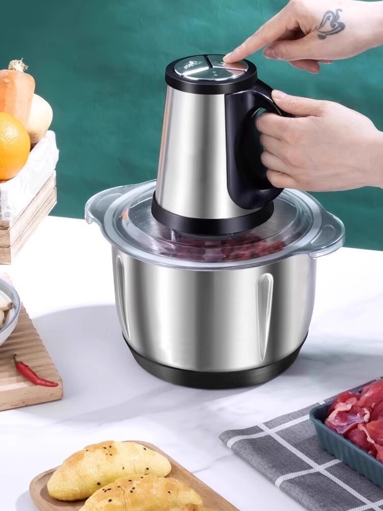 电动绞肉机多功能碎菜料理机家用小型全自动大容量辅食机商用搅拌