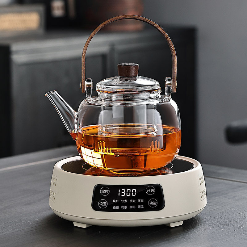 新款电陶炉煮茶大功率家用煮茶器小型烧水煮茶炉电热炉泡茶套装,餐饮具,茶壶,淘宝优惠券,粉丝福利购,淘宝优惠卷