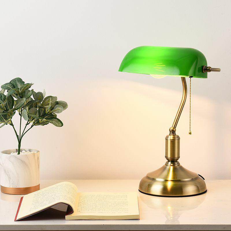 民国老式银行护眼学习台灯美式复古书房书桌卧室床头灯节