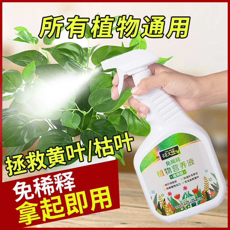 营养液植物通用型养花发财树绿植花卉绿萝肥料室内盆栽叶面肥喷施