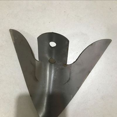 微耕机耘锄配件65锰钢犁尖松土开沟豁子支臂犁铧勾子农用专用机械