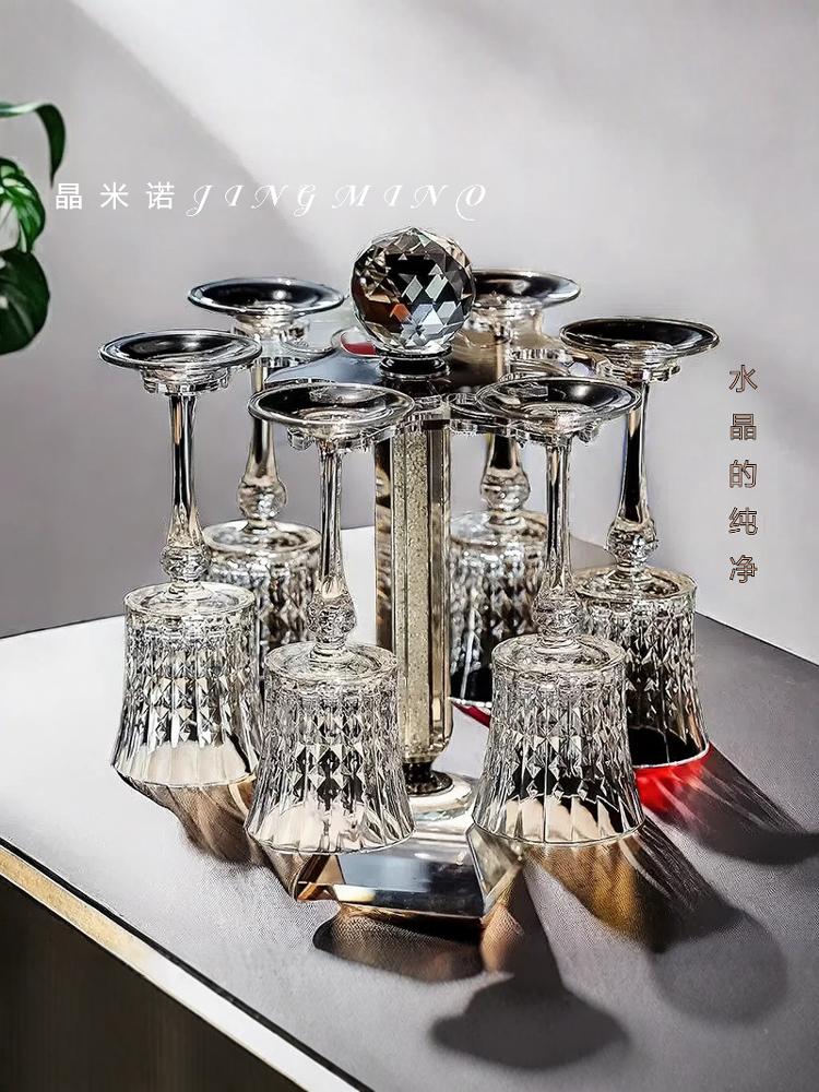 晶米诺-情迷系列【法式红酒杯】水晶杯CDA套装钻石欧式醒酒器套装