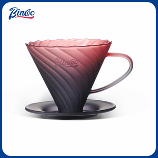 Bincoo手冲咖啡滤杯v60高硼硅玻璃耐热耐高温分享壶咖啡器具套装