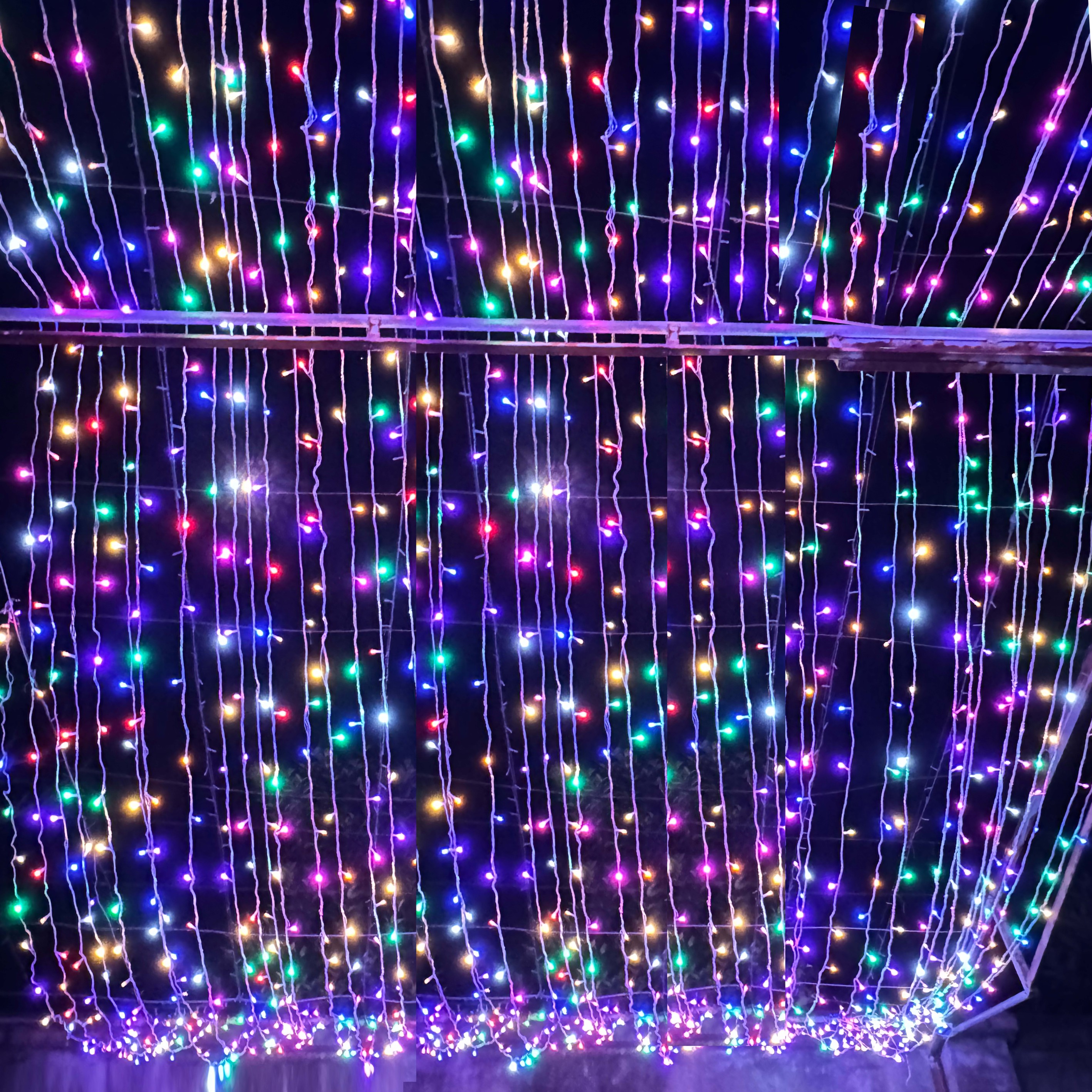 LED小彩灯闪灯串灯满天星灯七彩氛围灯户外过新年春节装饰霓虹灯