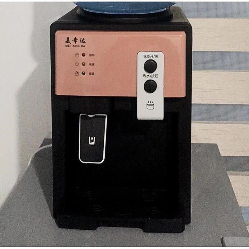 美幸达台式饮水机家用办公室桌面饮水机冰温热带防尘门桌面饮水机