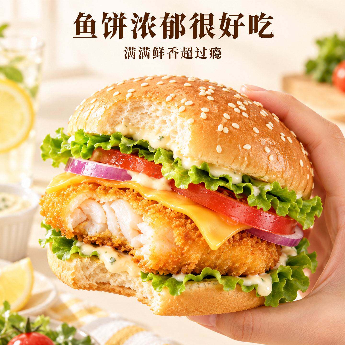 香辣猪肉汉堡奥尔艮鸡肉黑椒牛肉汉堡开袋即食学生儿童早餐半成品