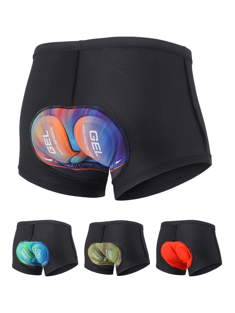 骑行内裤男士自行车骑行短裤硅胶减震山地车装备公路车四季通用