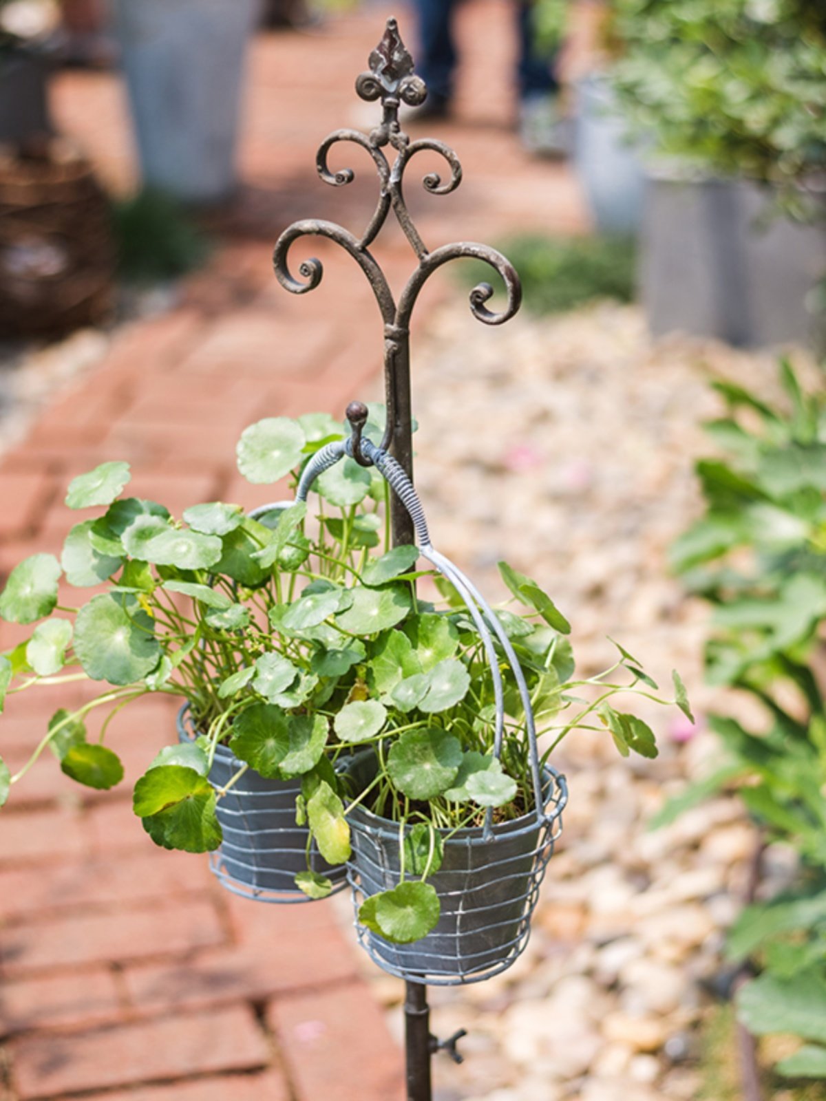 聚汉覆古铁采摘架欢迎标志架花架地板挂钩花园庭院地板装饰,家居饰品,其他花器,淘宝优惠券,粉丝福利购,淘宝优惠卷