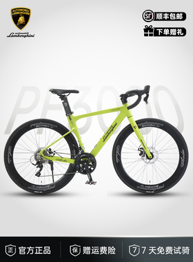 意大利兰博基尼入门公路自行车公路型式砾石筒轴男士女破风PF3000