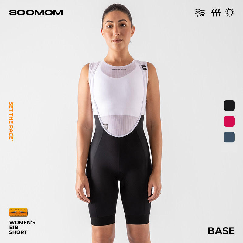 SOOMOM | BASE 双箭头女士背带骑行短裤公路山地自行车春夏透气,自行车/骑行装备/零配件,专业骑行裤,淘宝优惠券,粉丝福利购,淘宝优惠卷