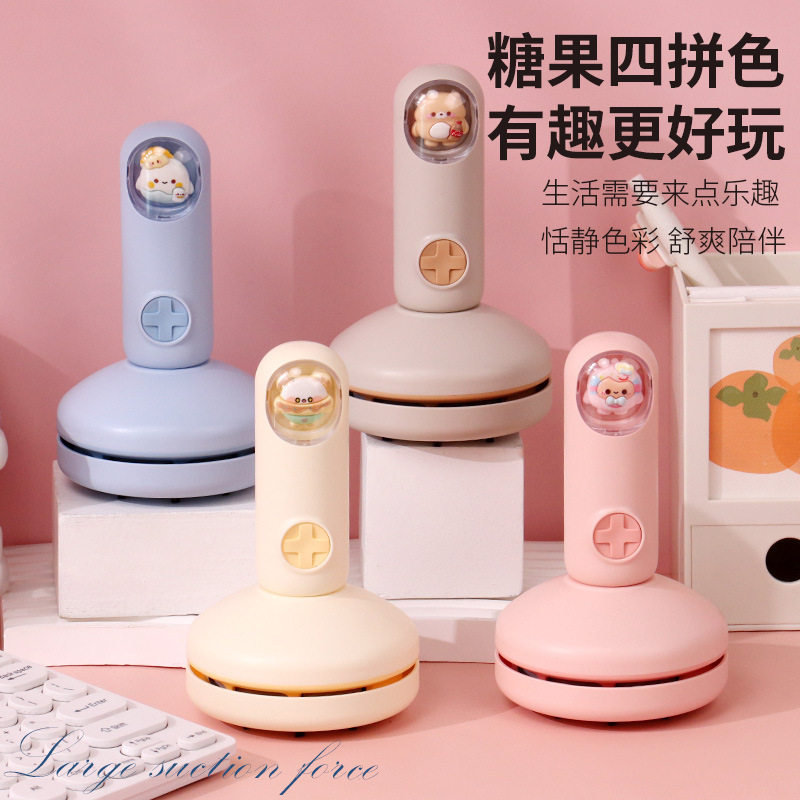 桌面吸尘器大吸力学生小型迷你手持电动吸橡皮擦屑机充电款书桌自