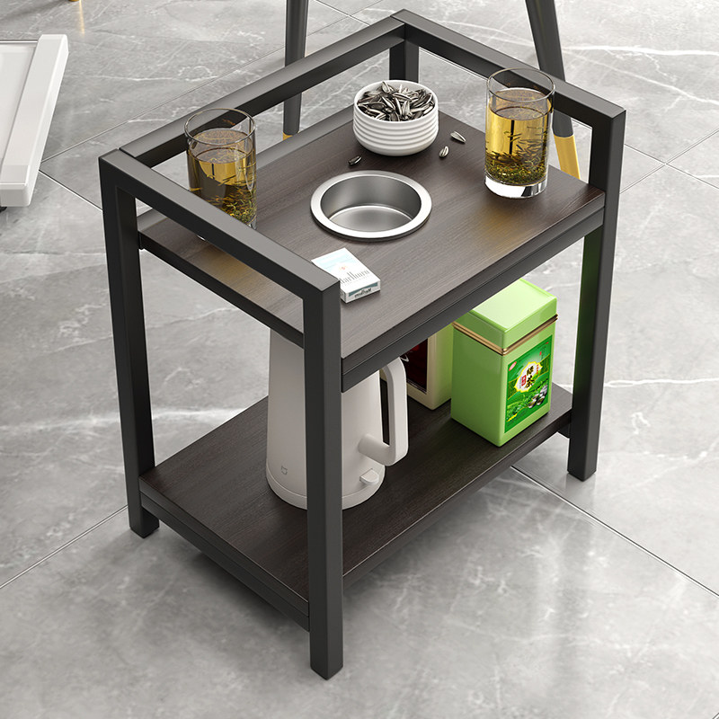 麻将茶几茶水架麻将桌置物架小边几棋牌室打牌专用简易茶水小桌子