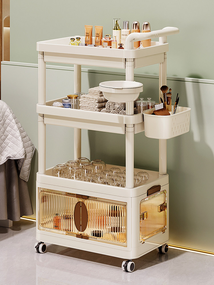 美容院专用小推车高级轻奢移动手推置物架整形医用仪器手推工具车