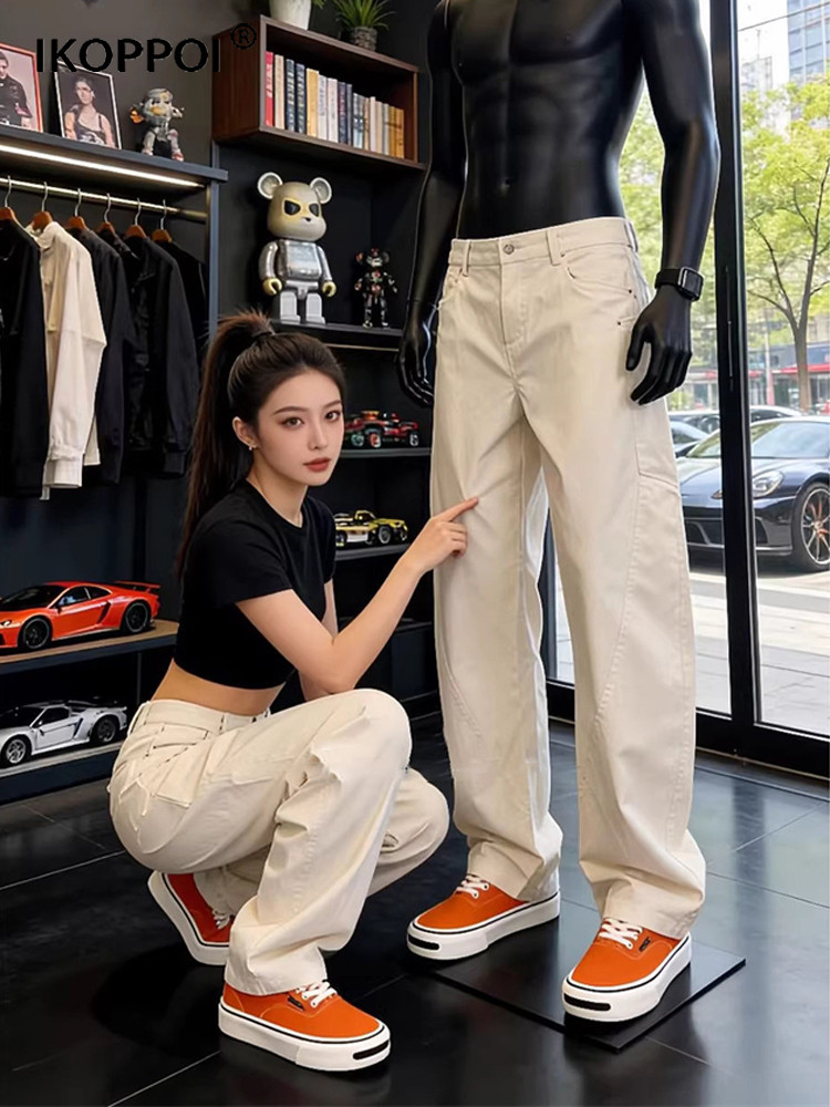 轻奢美式弯刀工装裤男款2026夏季户外薄款速干裤子运动显瘦直筒裤