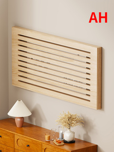 原木风电表箱装饰画现代简约配电箱遮挡盒客餐厅挂画电箱盖面板画