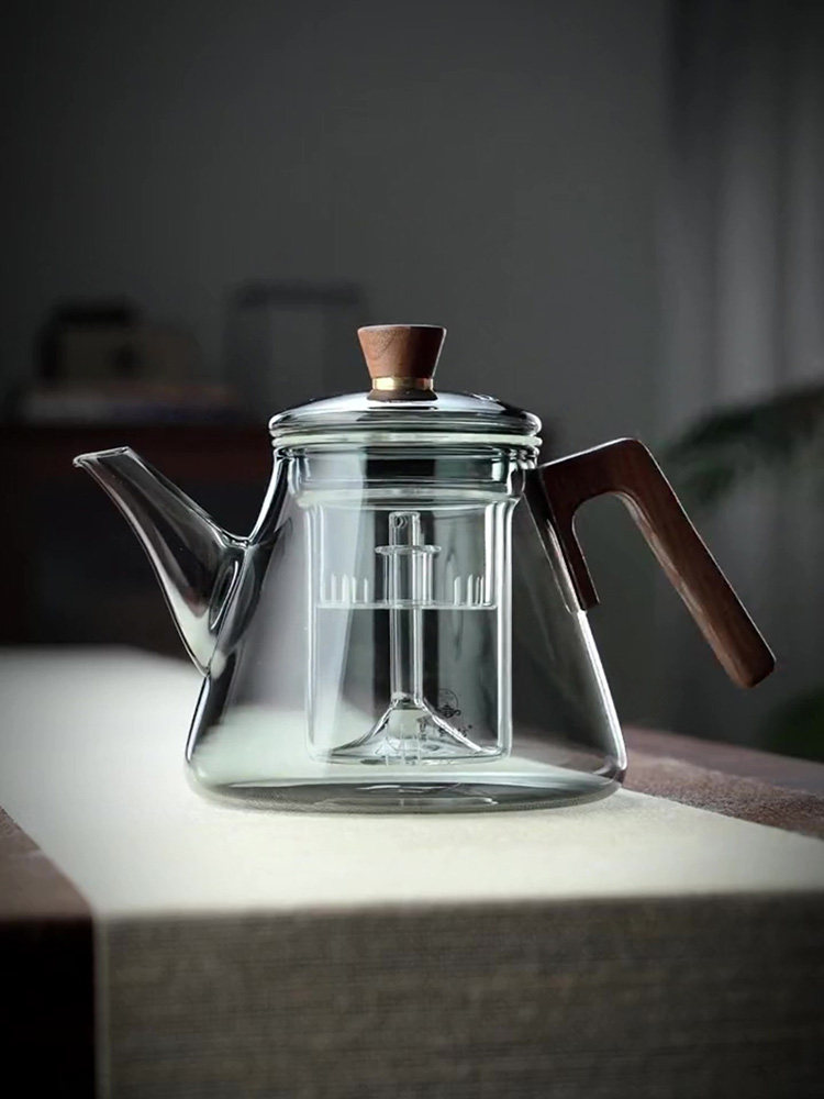 玻璃茶壶耐高温加厚蒸煮一体两用大容量单泡茶器喷淋式电陶炉套装,餐饮具,茶壶,淘宝优惠券,粉丝福利购,淘宝优惠卷