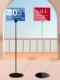 立式 落地式 海报架广告牌POP展架商场立牌展示架店门口广告架水牌