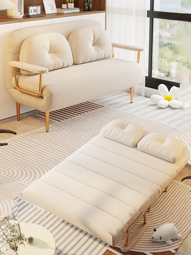 神憩可折叠沙发床两用单人2024小户型伸缩床新款多功能网红云朵床