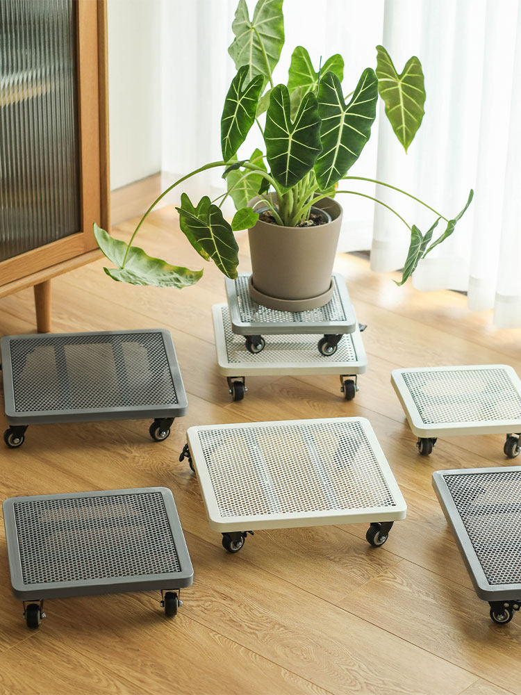 带刹车万向轮静音轮移动花盆托盘铁艺加厚特大号正方形底座带滚轮,鲜花速递/花卉仿真/绿植园艺,花托/移动托盘,淘宝优惠券,粉丝福利购,淘宝优惠卷