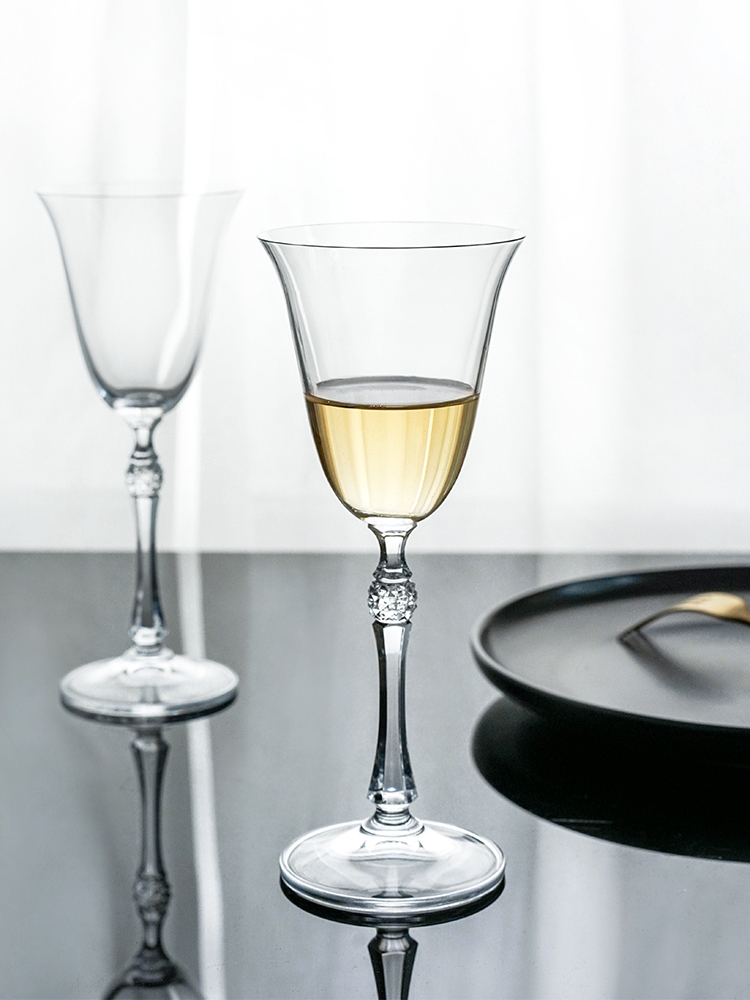 捷克进口BOHEMIA水晶玻璃 欧式葡萄酒杯香槟红酒美腿高脚杯红酒杯