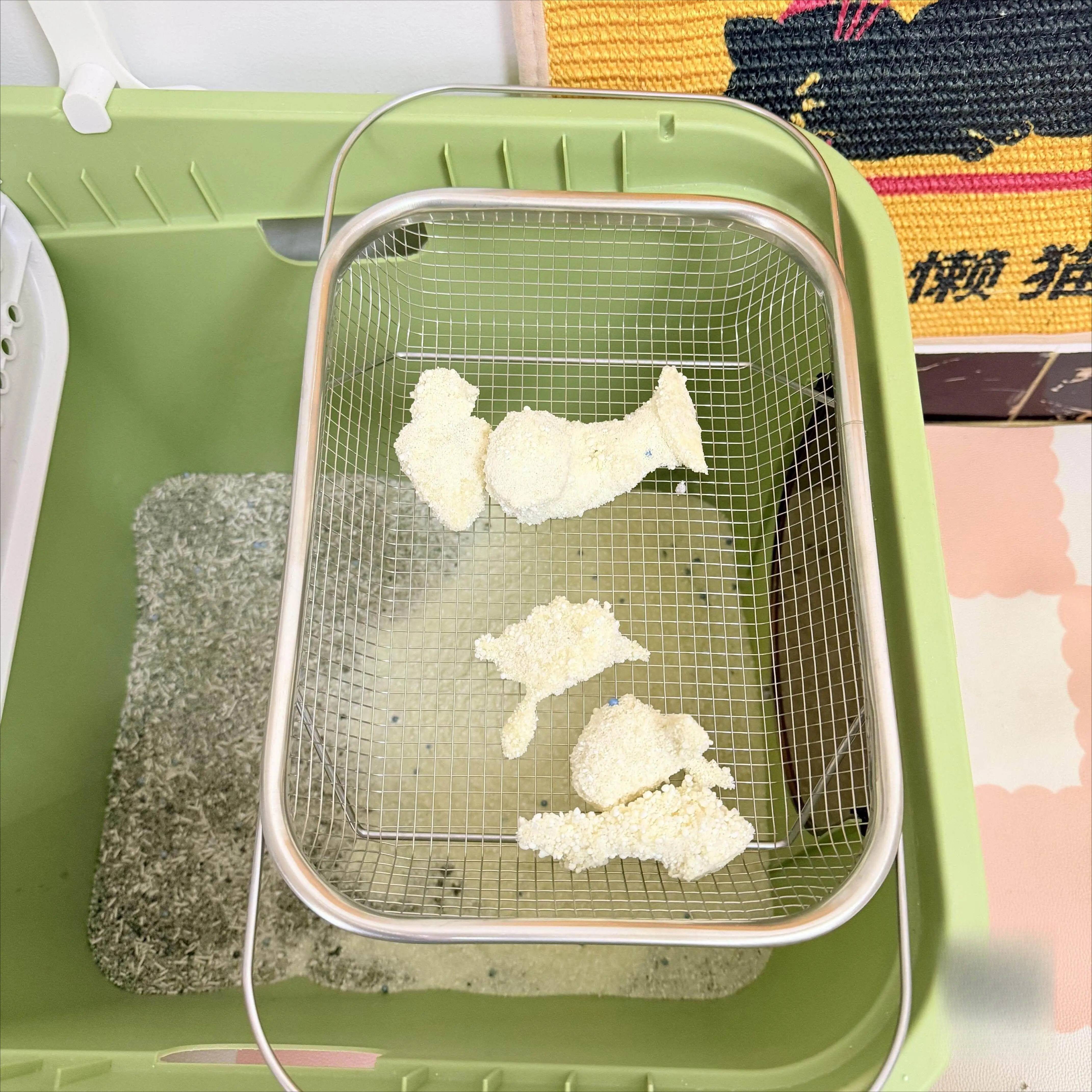【快速铲猫砂】猫砂过滤可伸缩筛网家用猫砂盆过滤架子膨润土矿砂