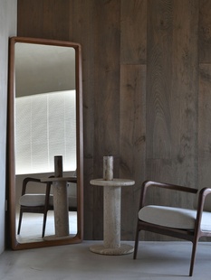 梵几 现代实木穿衣镜卧室客厅落地镜高清试衣镜 Frame全身镜