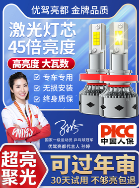 21-23款思皓E10X 花仙子改装LED大灯远近光一体强光超亮汽车灯泡