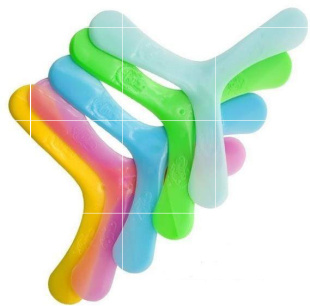 sports fun luminous park boomerang special outdoor