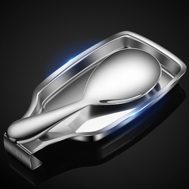 厨房汤勺架锅铲托盘漏汤勺托 304不锈钢饭勺收纳置放架自助餐搁盘,餐饮具,餐用托盘,淘宝优惠券,粉丝福利购,淘宝优惠卷