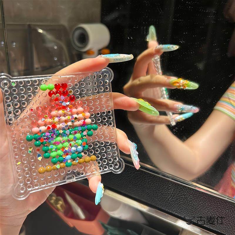 【级繁主义的拼豆】水雾魔珠粒DIY材料包套装手工拼豆贴画魔珠