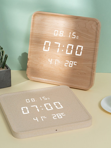 新中式钟表挂钟客厅家用时尚创意时钟挂墙电子钟轻奢北欧简约现代