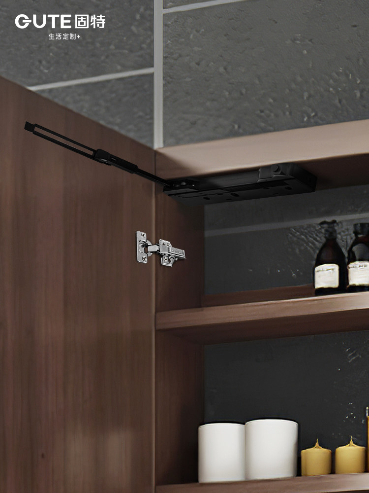 固特缓冲关门器衣橱柜自动开门器暗藏开闭门器按压反弹器免装拉手