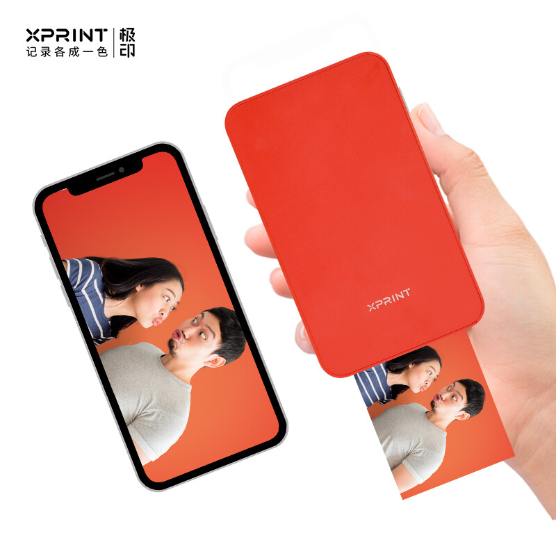 极印口袋照片打印机 DMP100 热升华相片冲印机 家用小型便携式手