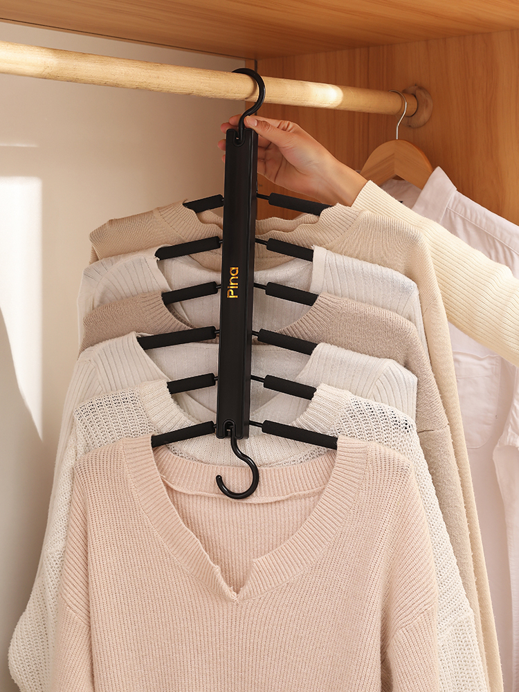 新疆包邮省空间多功能多层衣架挂钩魔术家用衣柜收纳神器挂衣服架