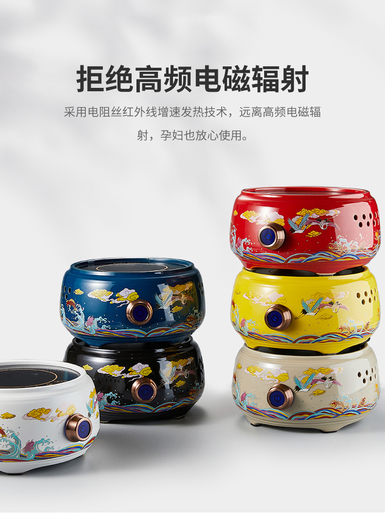 电陶炉家用烧水煮茶炉静音办公商务加热炉四方圆形防爆专用电热炉