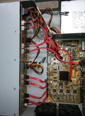 原装海康16路8盘位硬盘录像机 DS-9116HF DS-80036主板 DVR DVS