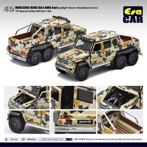 新款1:64 ERA CAR奔驰G63 benz G63 AMG 6*6合金玩具小男孩汽车